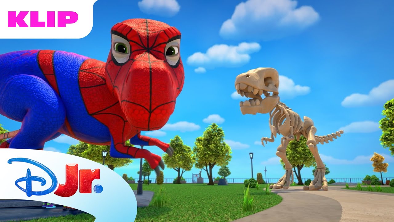 Dino-skelettet | Spidey og hans fantastiske venner | Disney Junior Danmark