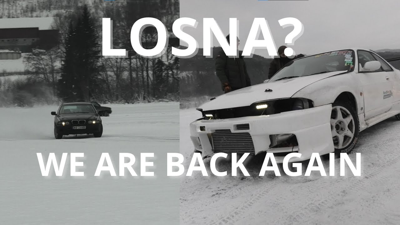 WE RETURNED TO LOSNA | Insane Frozen Lake Driving and POV