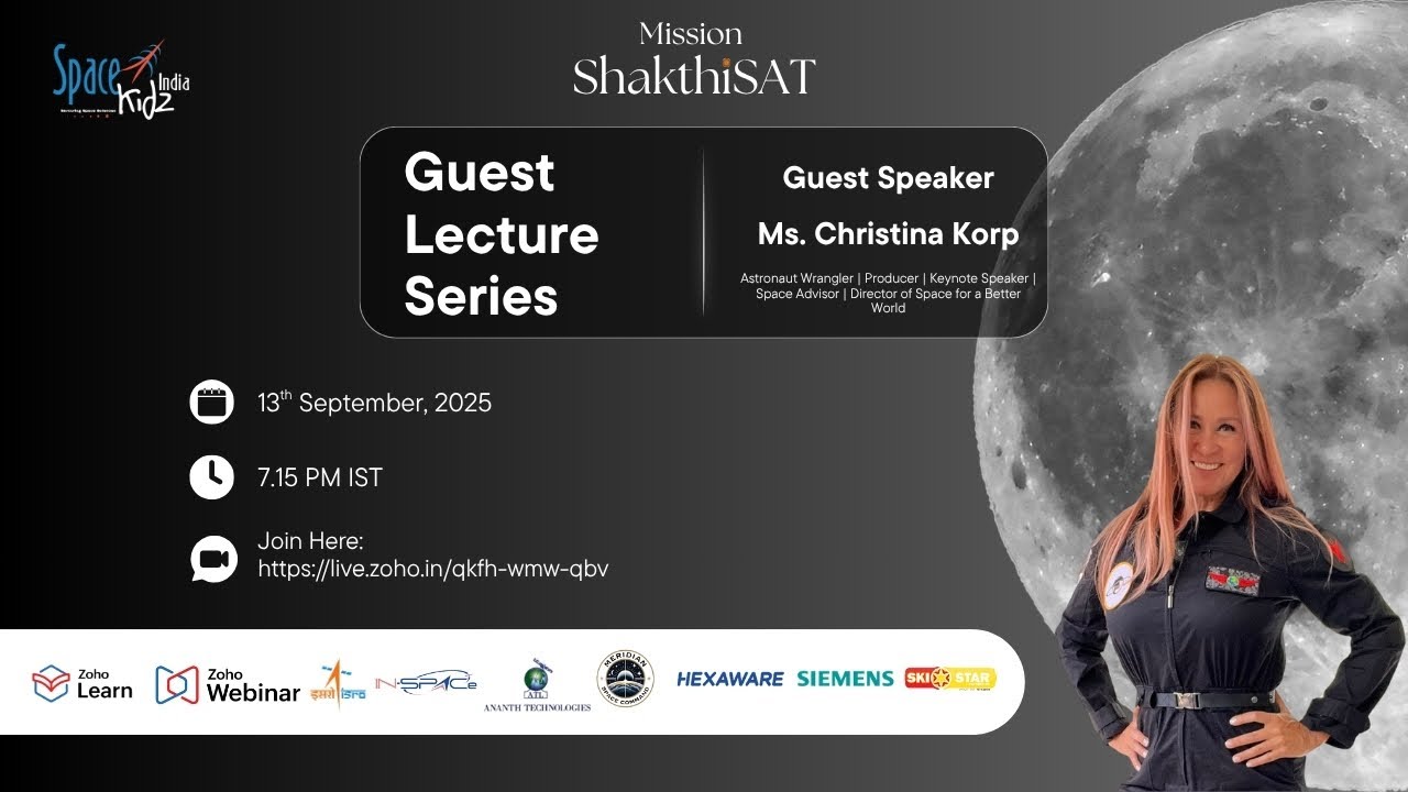 Mission ShakthiSAT Guest Lecture Series - Lecture 3