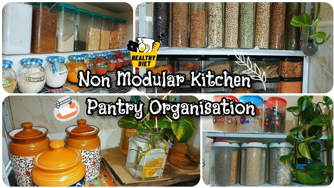 Indian Kitchen Pantry Organisation in Tamil ✨ #ddieshappycorner#pantryorganization #kitchen#shopping