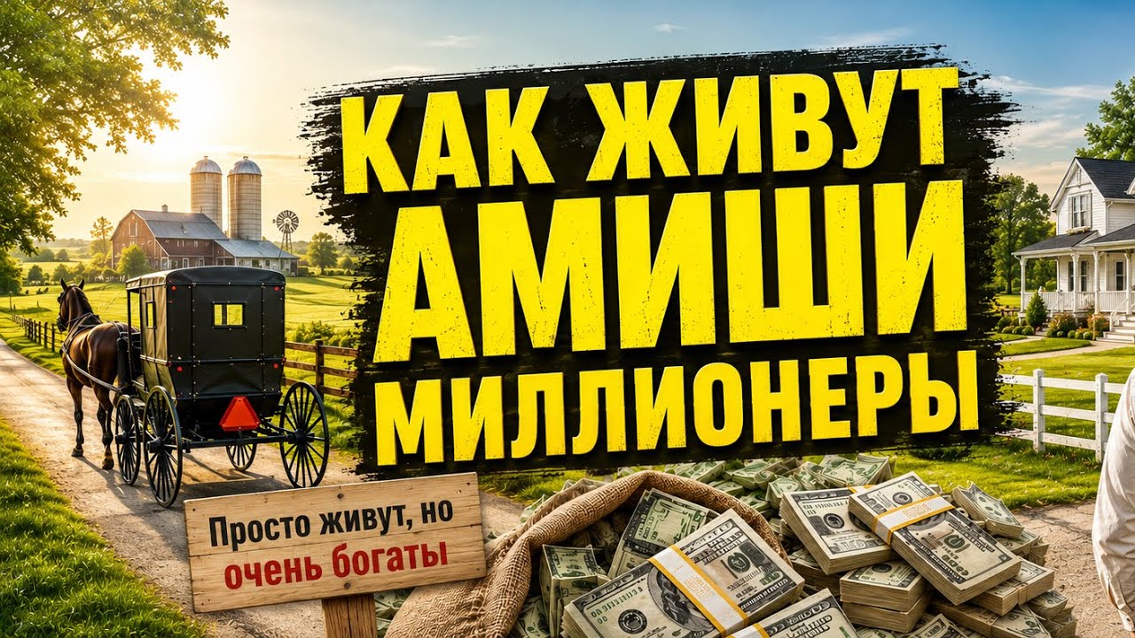 АМИШИ‼️‼️ КАК ЖИВУТ АМИШИ МИЛЛИОНЕРЫ. ОБЗОР ДОМА‼️‼️