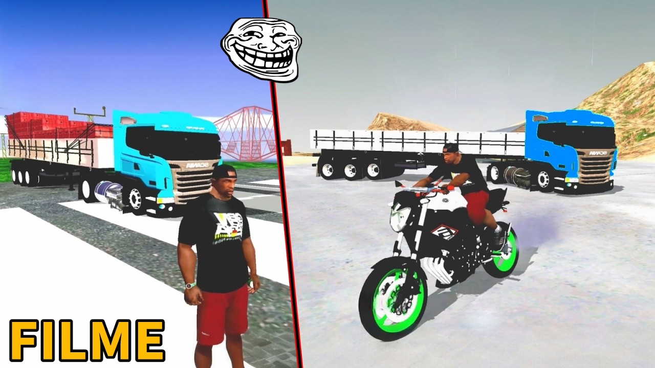 GTA LOUCOS POR CAMINHÕES KKKK - O FILME