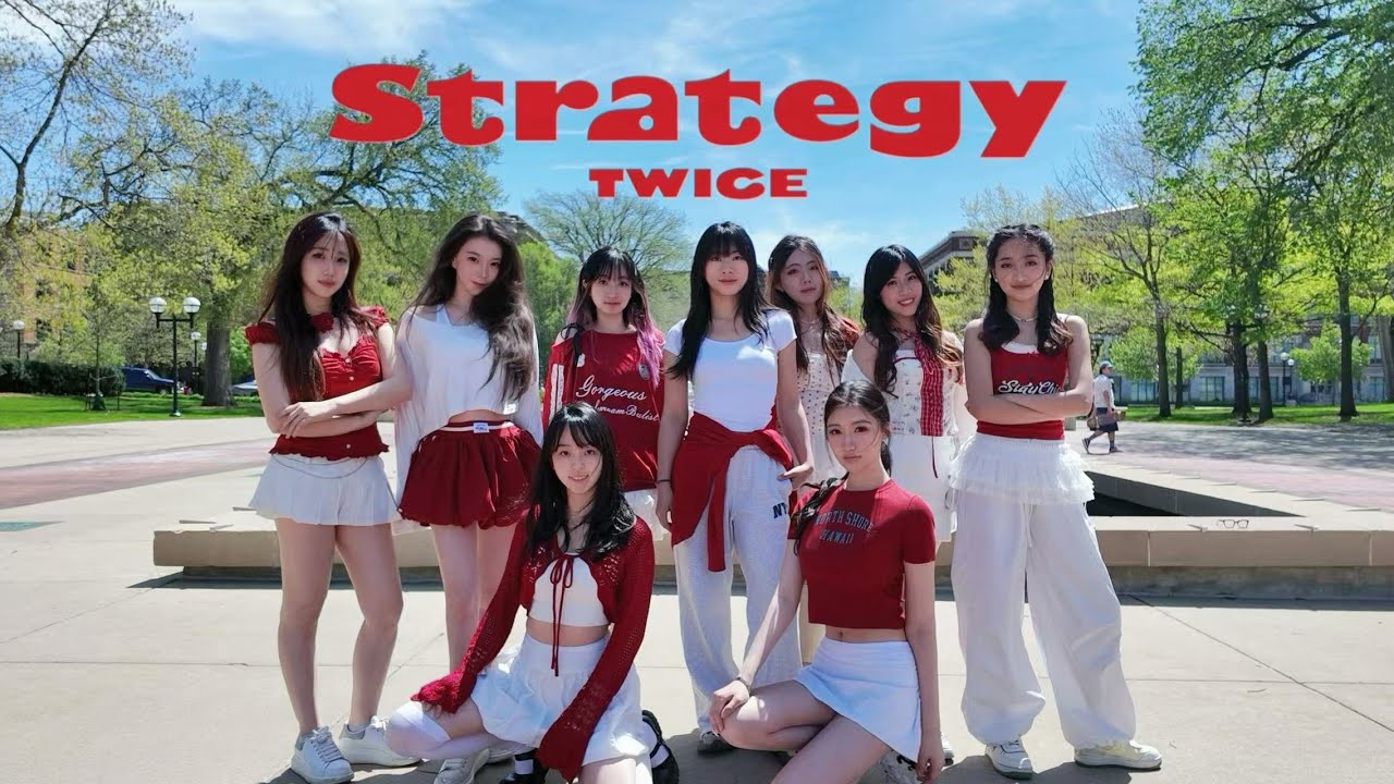 [KPOP IN PUBLIC] TWICE - Strategy by Moli 茉莉舞团 University of Michigan