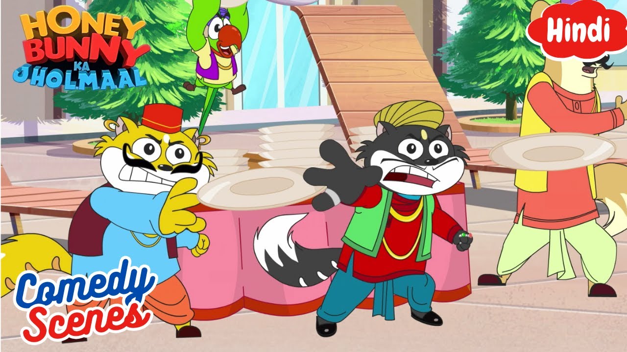 हनी बनी और भेस का मास्टर-3 | Best Scenes | Honey Bunny And The Master Of Disguise-3 | Yo Kids Masti