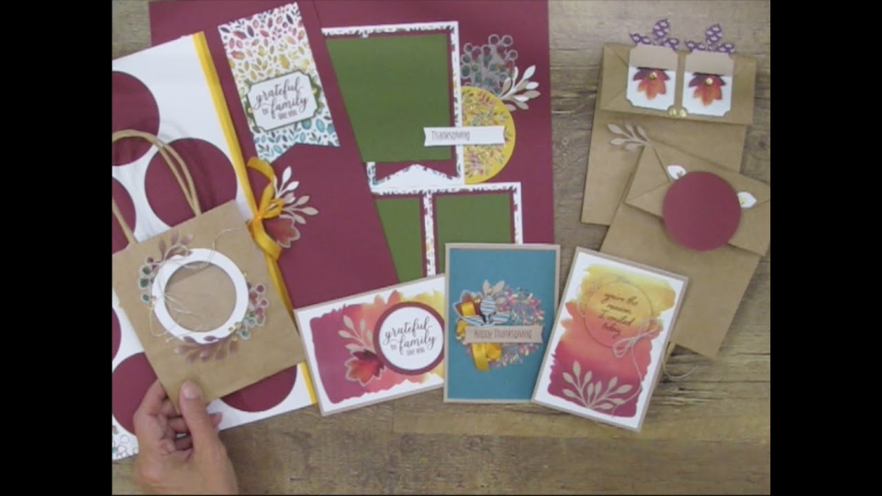 Paper Pumpkin August 2019 The Gift of Fall - Alternate Ideas