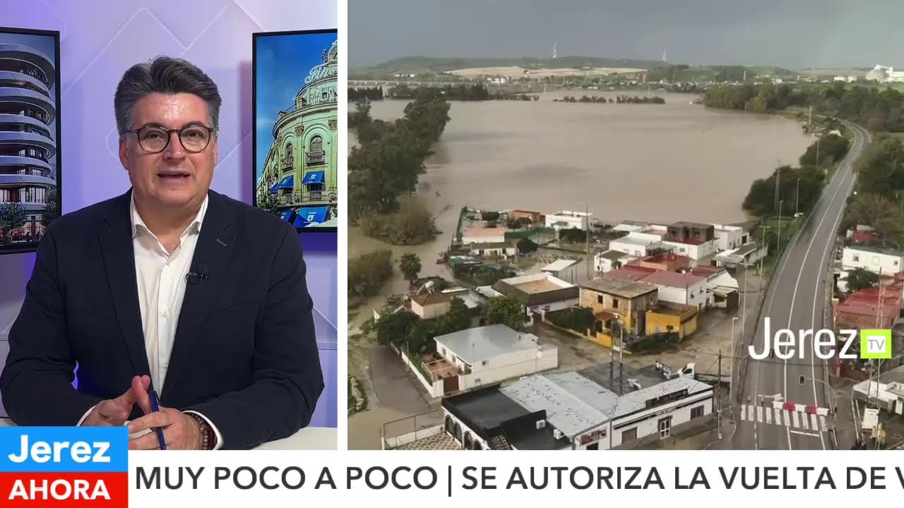 JEREZ TV 🔴 DIRECTO | ESPECIAL INFORMATIVO | SITUACIÓN DEL RÍO GUADALETE
