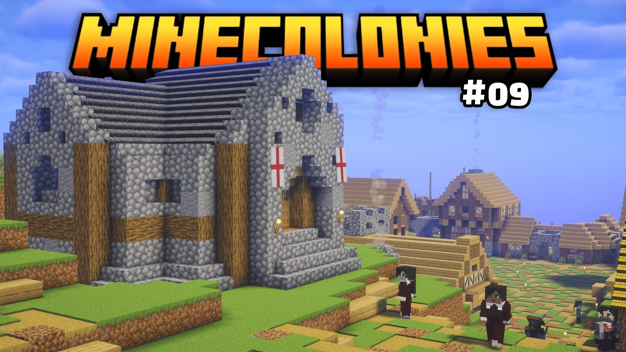 Les MALADES Affluent : Je Construis un H&Ocirc;PITAL pour Sauver mes Citoyens en Survie sur Minecraft