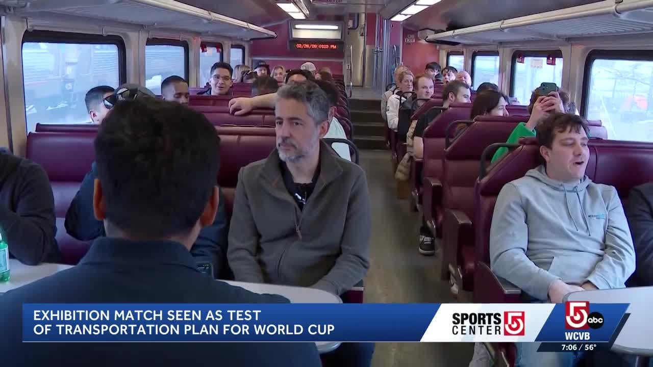 Brazil-France friendly gives Boston, MBTA a World Cup preview at Gillette Stadium