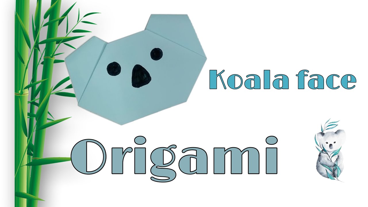 How To Make Easy Origami Koala | DIY Animal | Paper Koala | Origami For Kids