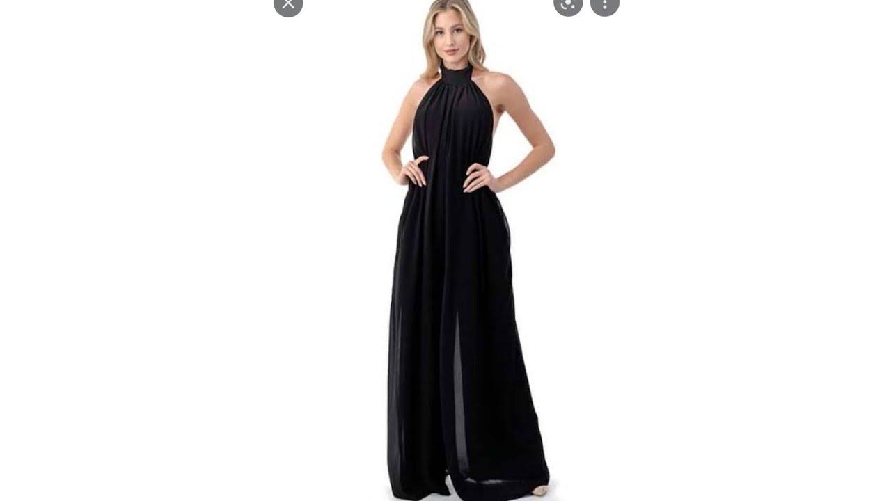 How to cut and sew trendy jumpsuit without waist line joining