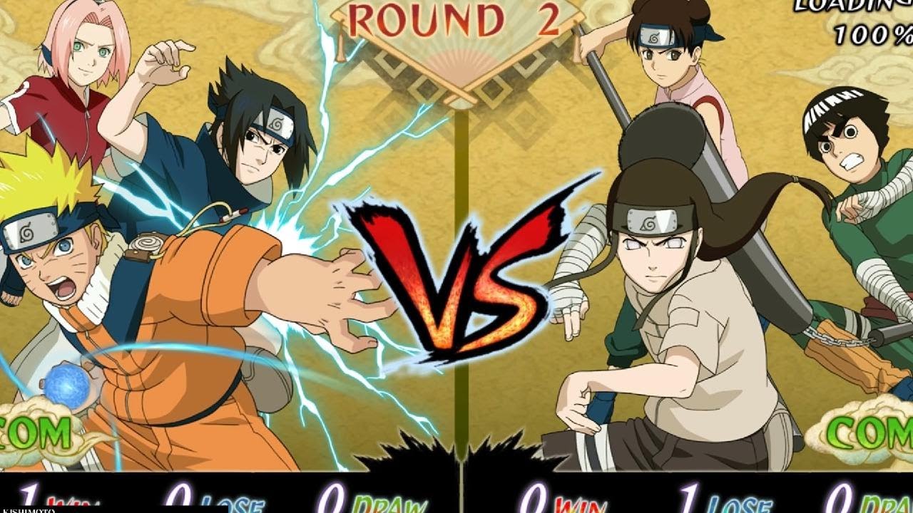 Naruto VS Neji [ NARUTO: Ultimate Ninja STORM PS4 ] PlayStation 5