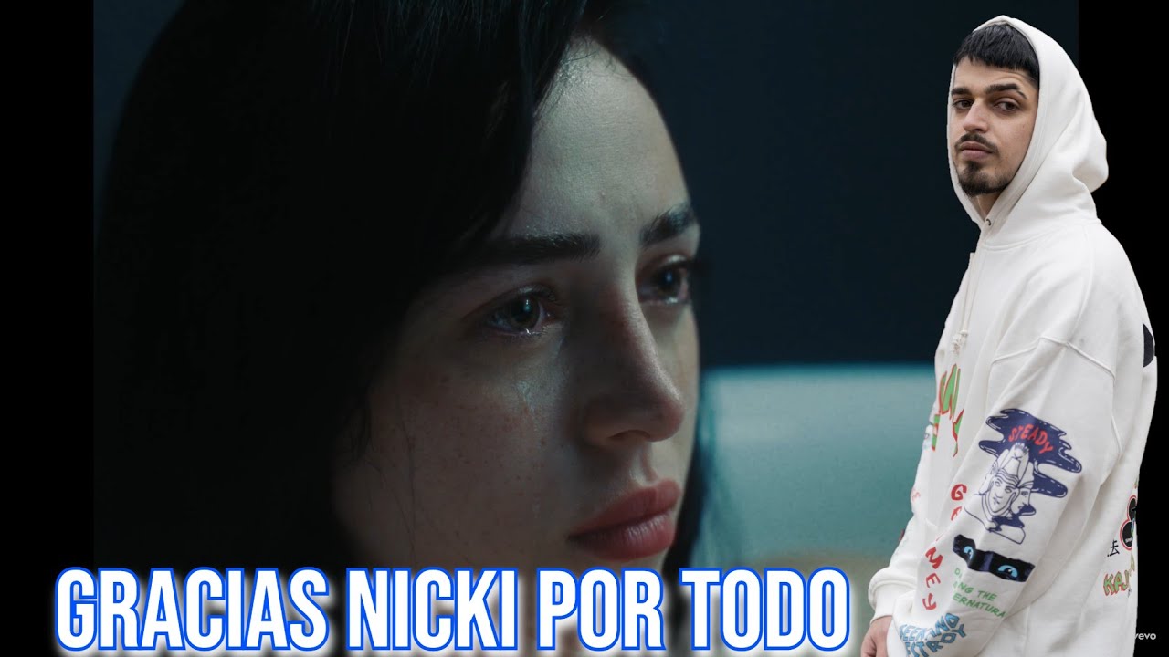 (REACCION) Nicki Nicole - NO voy a llorar :') (Official Video) (GRACIAS NICKI POR TODO)