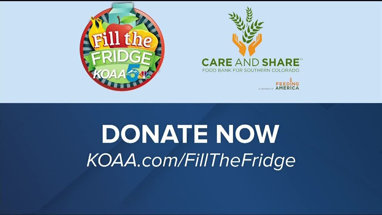 KOAA5 and Care & Share partner for Fill the Fridge donation drive