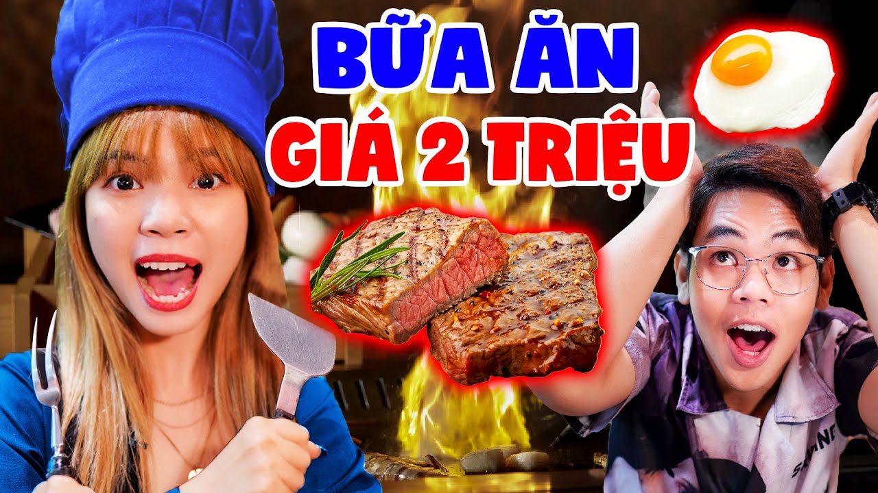 2 TRIỆU ĂN MÓN NHẬT CÓ GÌ? | ĐẦU BẾP 5 SAO NẤU BÒ MỸ TẠI BÀN | SUNNY TRƯƠNG