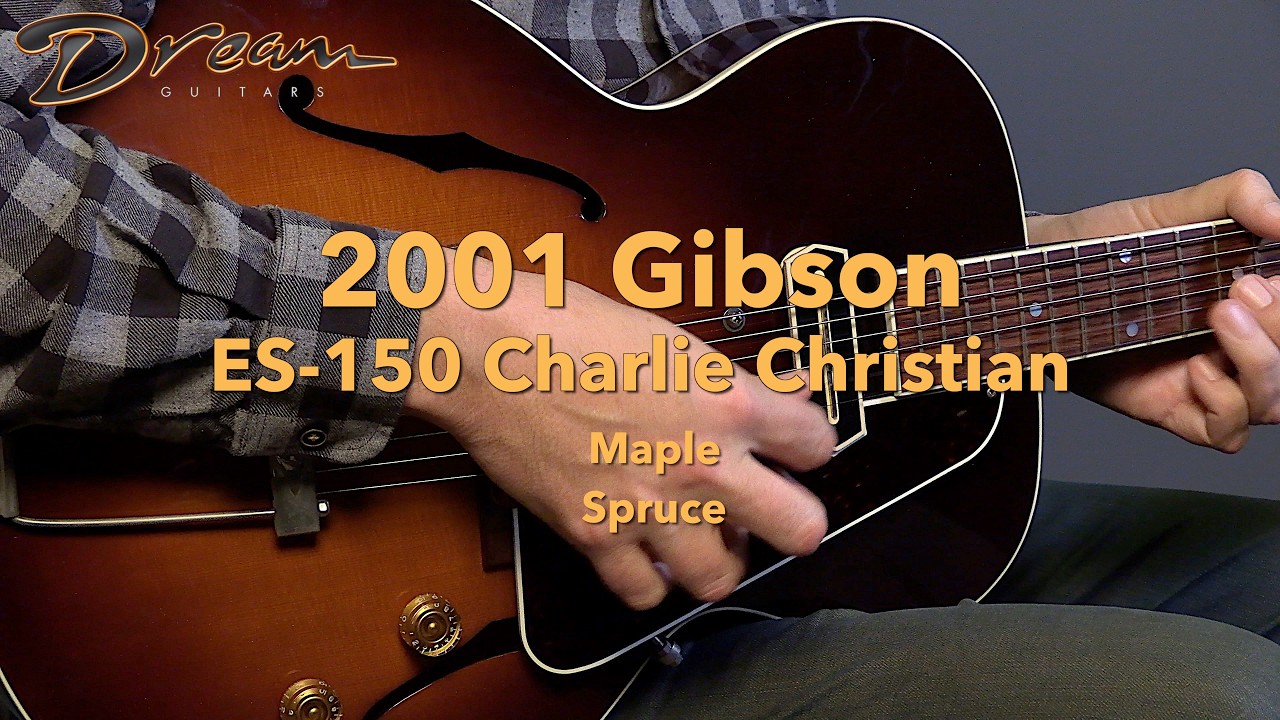 Dream Guitars - 2001 Gibson ES-150 Charlie Christian, Maple & Spruce #guitardemo #guitarcraft
