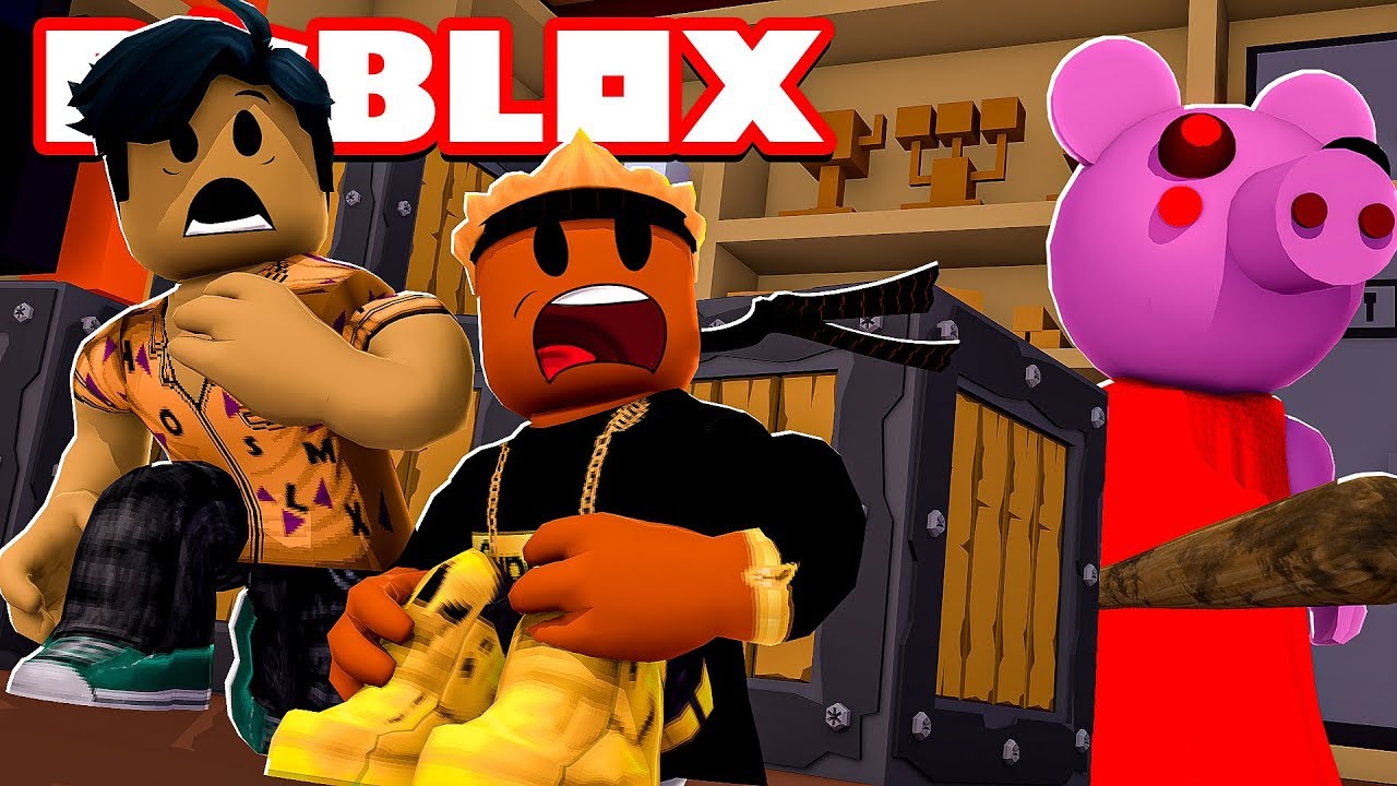 Играем в прятки в ROBLOX PIGGY... *СМЕШНО*