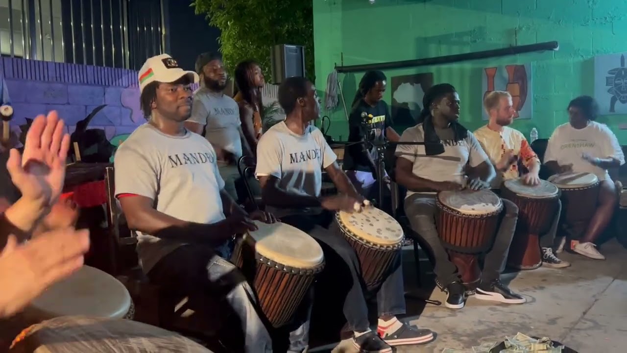 Mandingo Night LA, Motherland music, Dramane Kone, Dan R, Malik S, Solo S, Aboubacar K, Maguette S, 