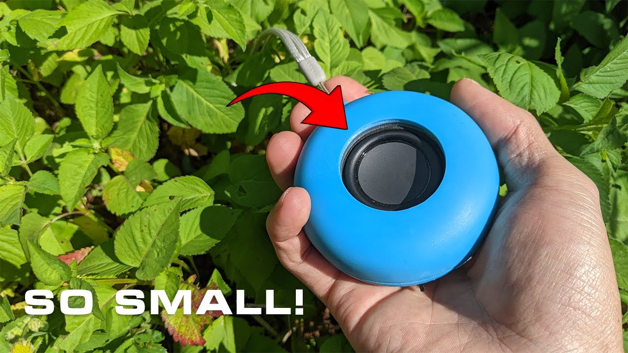 This Tiny Bluetooth Speaker Sounds WAY Better Than Expected!