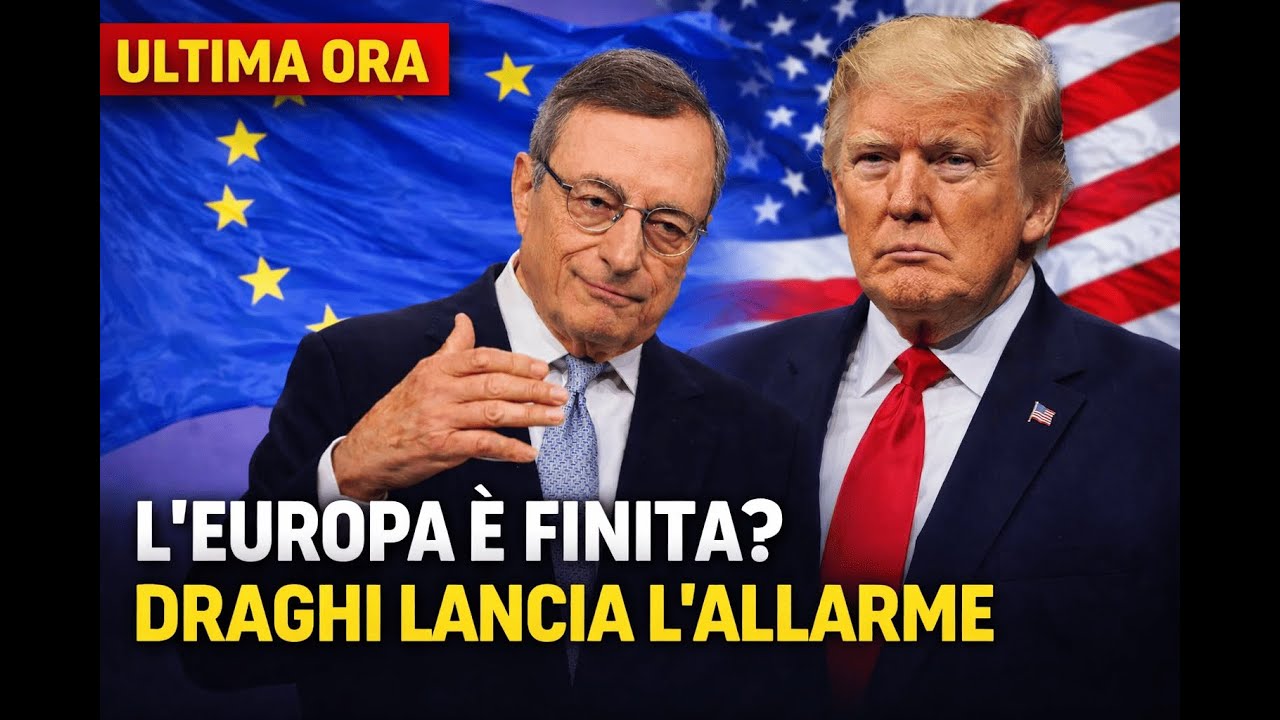 🔥 L’EUROPA È FINITA? DRAGHI LANCIA L’ALLARME