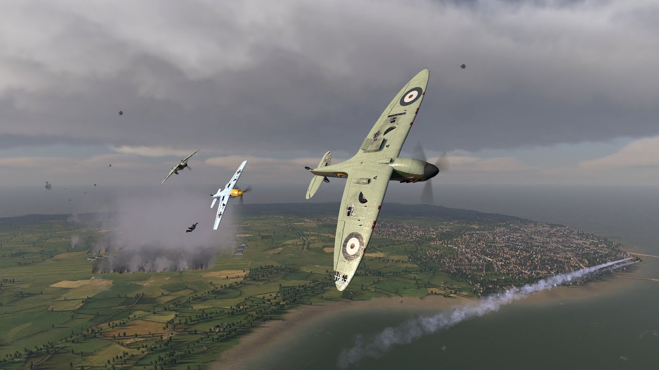 IL2: Cliffs of Dover - VR Beta 5.418 in game footage - Work in Progress (read the description)