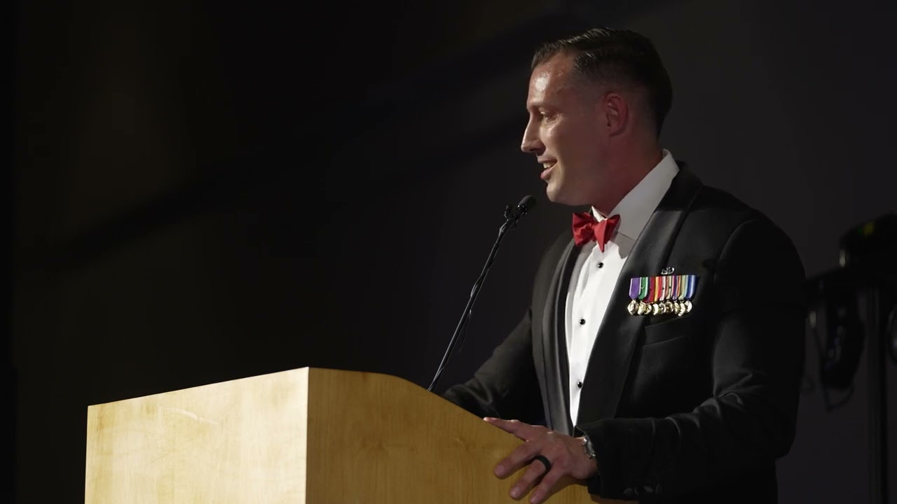 EOD Memorial Ball 2024 Keynote - U.S. Marine Corps EOD Staff Sergeant (Ret.) Joey Jones