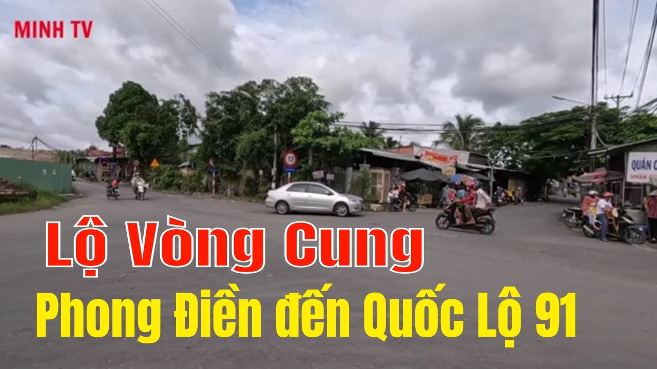 Đường Tỉnh 923 Lộ Vòng Cung Từ  Thị Trấn Phong Điền Đến Ngã Ba Lộ Tẻ Ba Se Trên  Quốc Lộ 91.