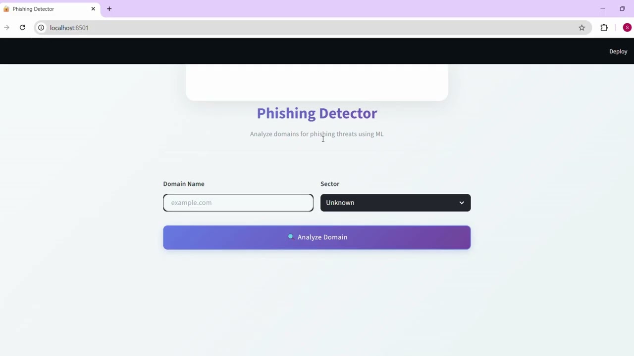 AI PHISHING DETECTOR