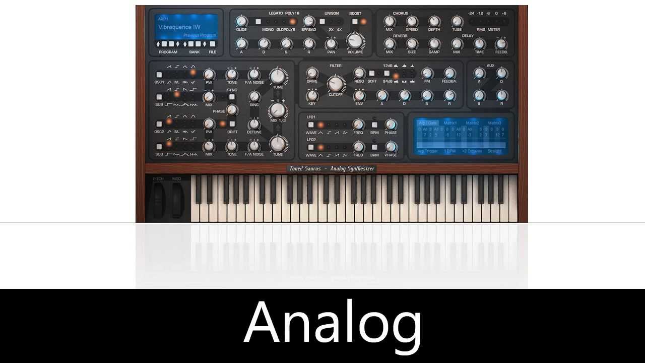 Analog for Saurus