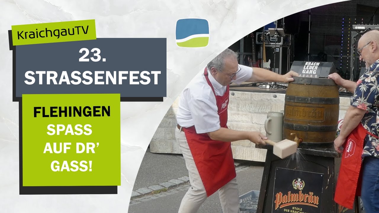 23. Stra&szlig;enfest in Flehingen