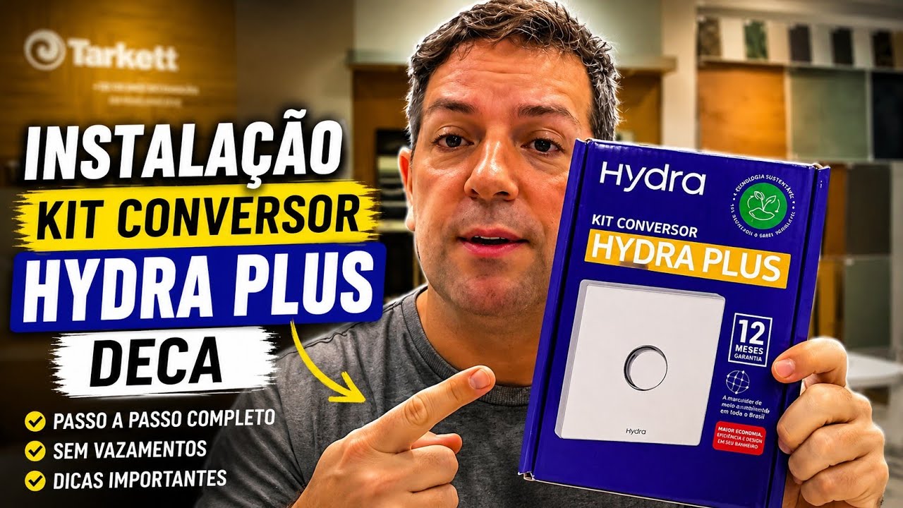 Como Instalar Kit Conversor Hydra Plus Deca em Base Hydra Max #deca #diy #façavocêmesmo