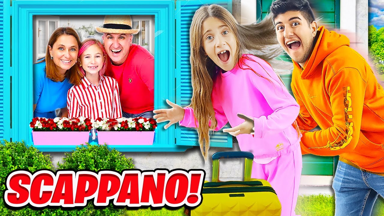 GIADA È SCAPPATA DI CASA CON FRATELLO RIKY E VANNO DAI NOSTRI AMICI SALVO E GIORGIA!