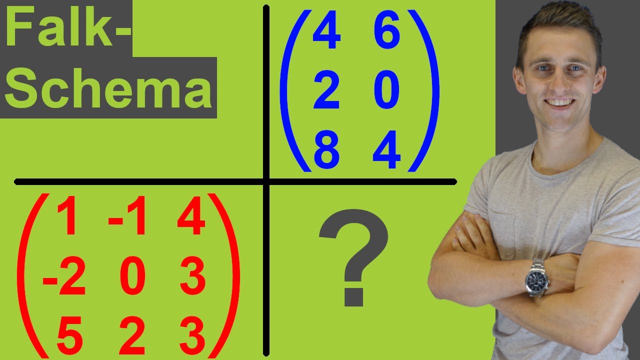 Falk-Schema - multiplizieren von Matrizen | Rechnen mit Matrizen #8  Erkl&auml;rungen und Voraussetzungen