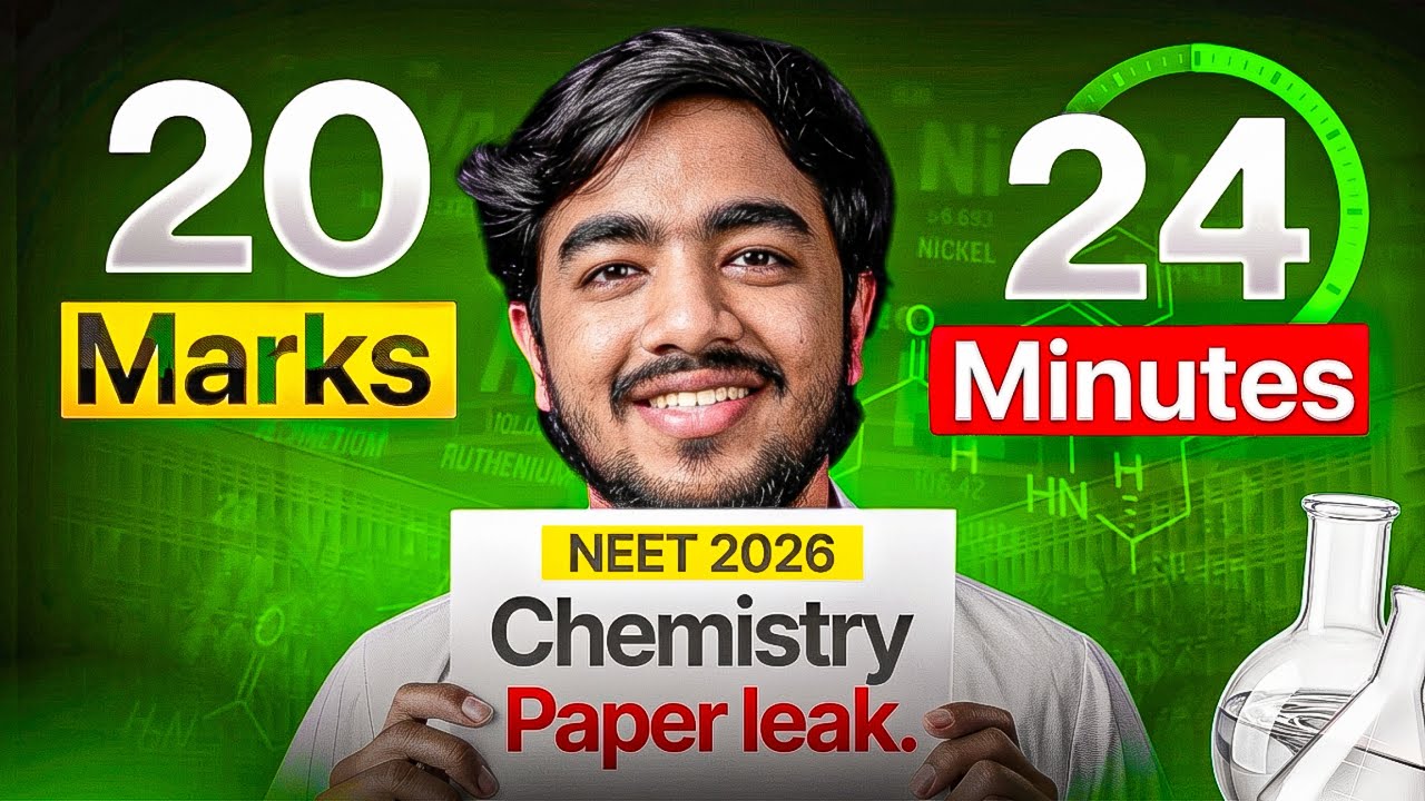 Chemical kinetics in 30 minutes 🔥| Chemistry paper leak series🤯 Part- 4