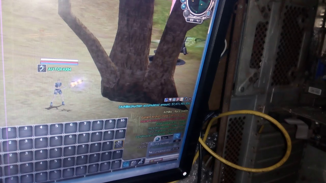 Auto farm / auto loot and dual RF Online playpark