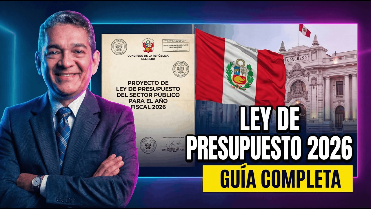 ¡GUÍA COMPLETA LEY DE PRESUPUESTO 2026 CON JULIO PUNTRIANO!