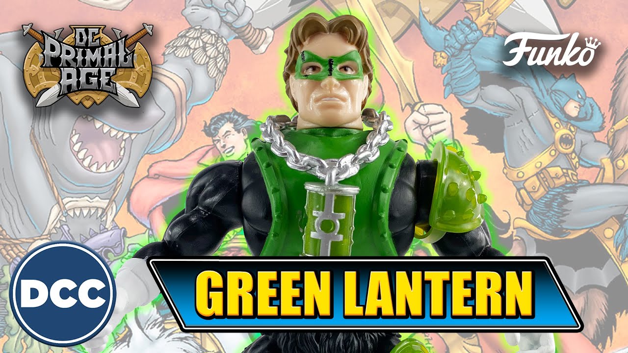 Funko DC Primal Age Green Lantern Action Figure Review