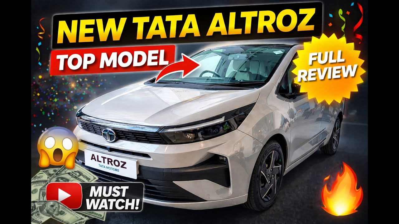 New Tata Altroz (Top Model) Full walk review
