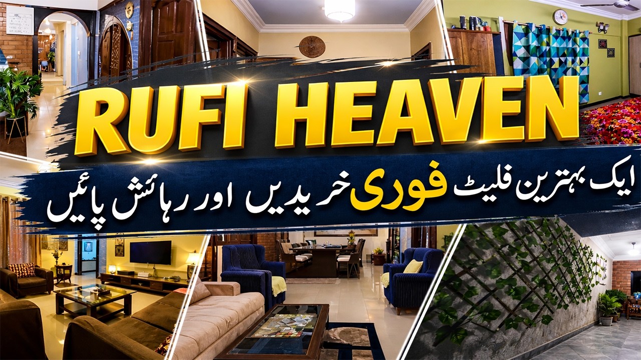 Modern Flat For Sale In Gulshan e Iqbal Block 13 D Karachi | 3 Bed DD Luxury Apartments