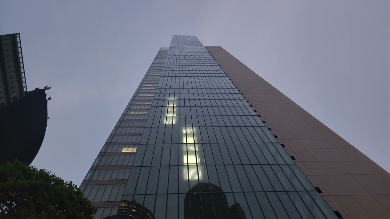 INCREDIBLE 2007 Mitsubishi DOUBLE DECK SCENIC Traction Elevators at Midland Square in Nagoya, Japan