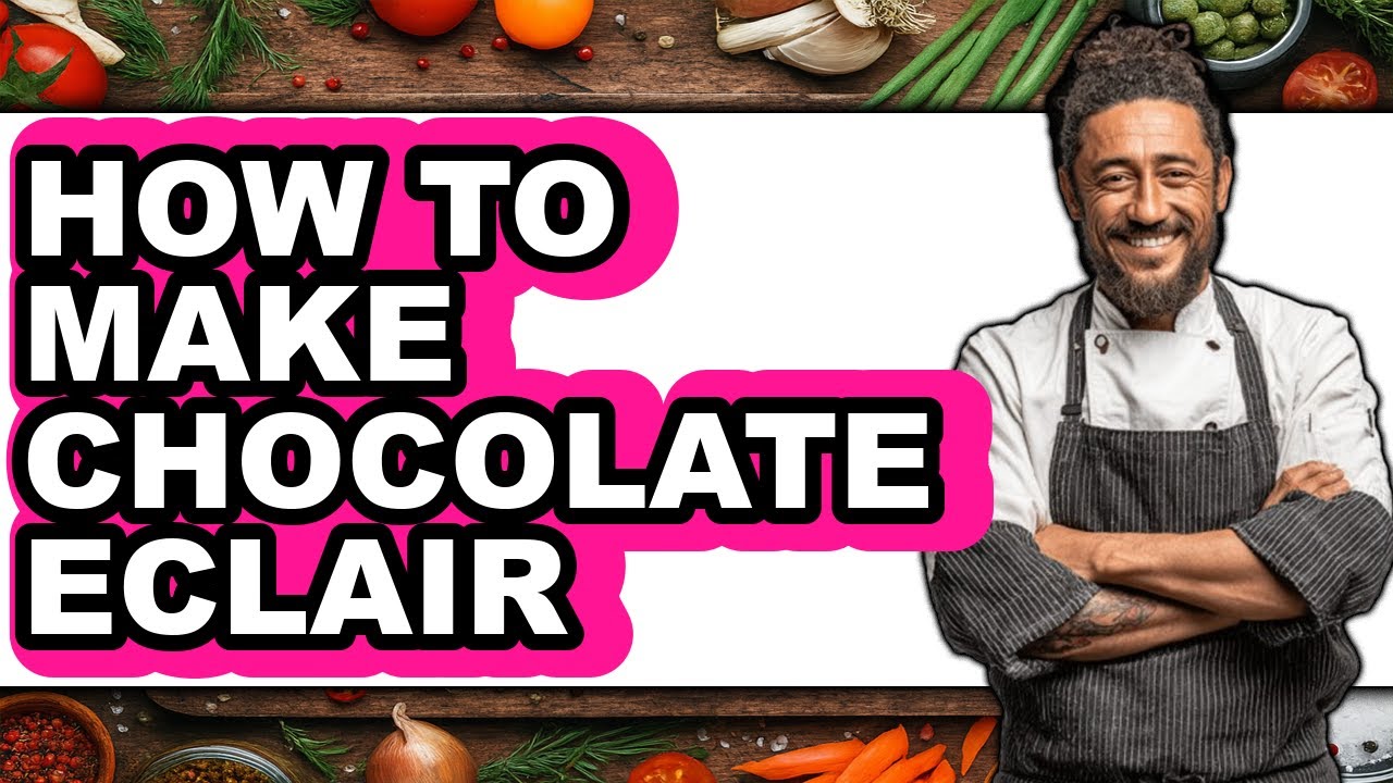 How to Make Chocolate Eclair (UPDATED)