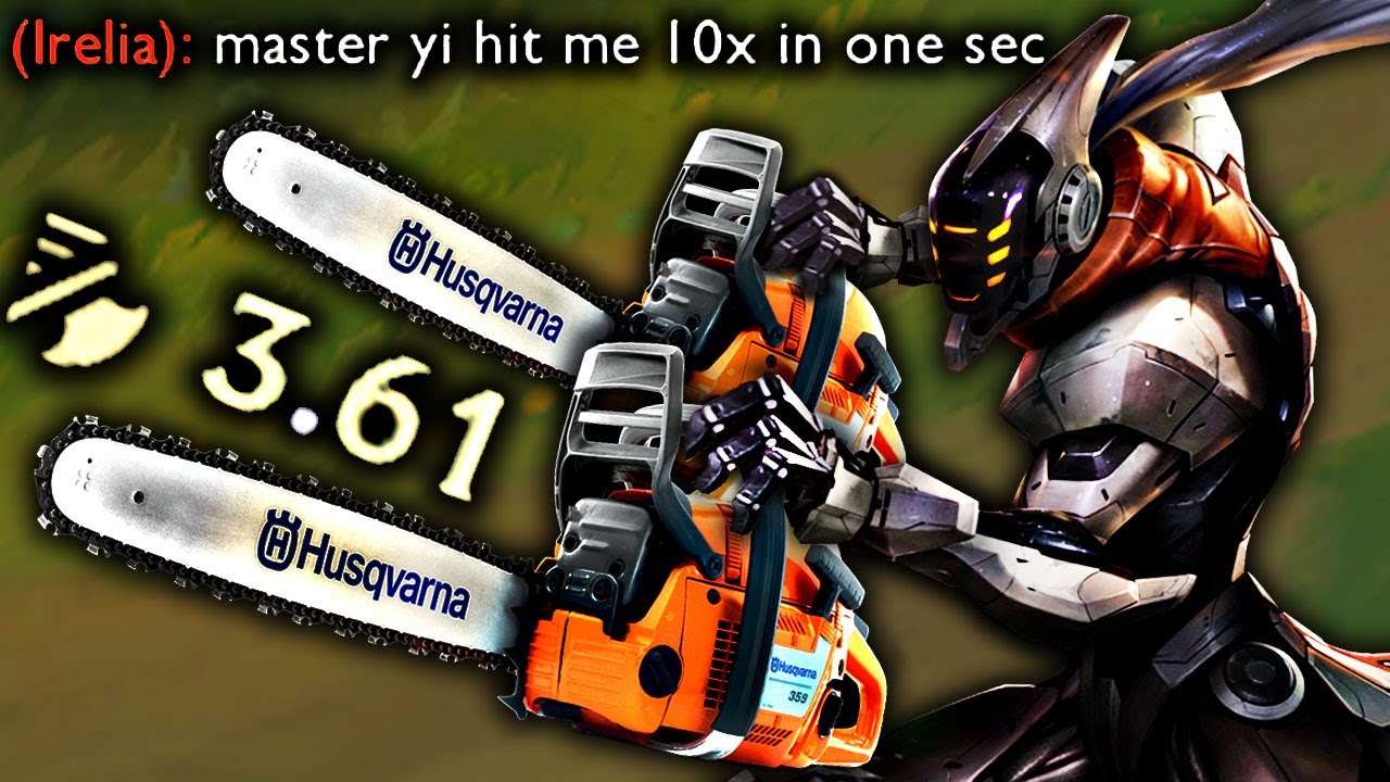 HUSQVARNA MASTER YI (ПОЛНАЯ СКОРОСТЬ АТАКИ)