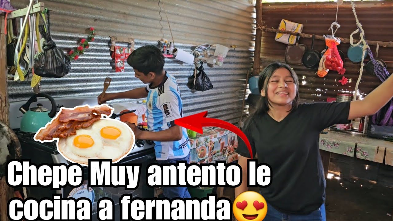 Chepe Aun Siente Algo Por Fernanda?😱Le Prepara El Desayuno Para Que Coma😍