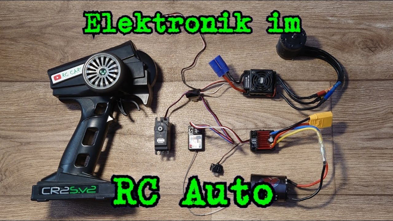 Aufbau & Funktion der Elektronik in einem RC Auto I RC Modellbau einfach erklärt [Folge 1]
