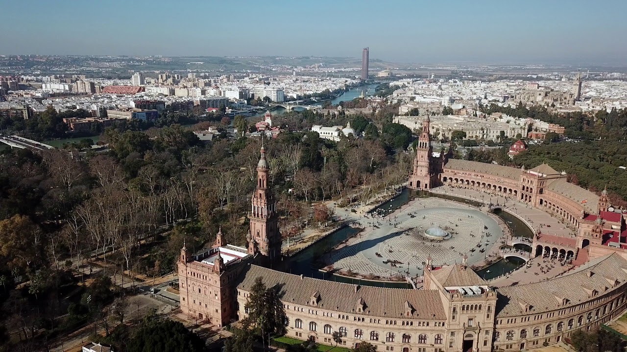 Seville, Spain - Drone 4K