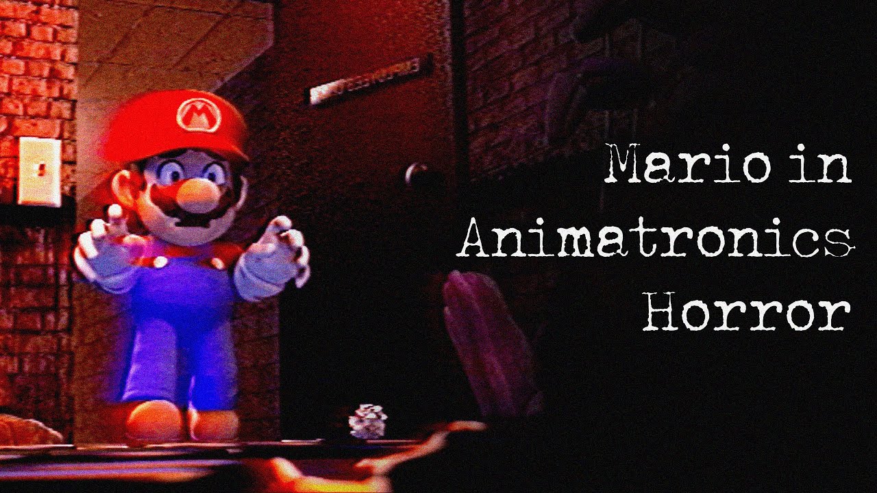 Mario in Animatronic Horror | Full Game | No Commentary | Itchio | 2K | Horror Game