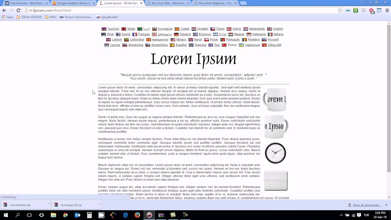 Wordpress Dersleri:E-Ticaret 1