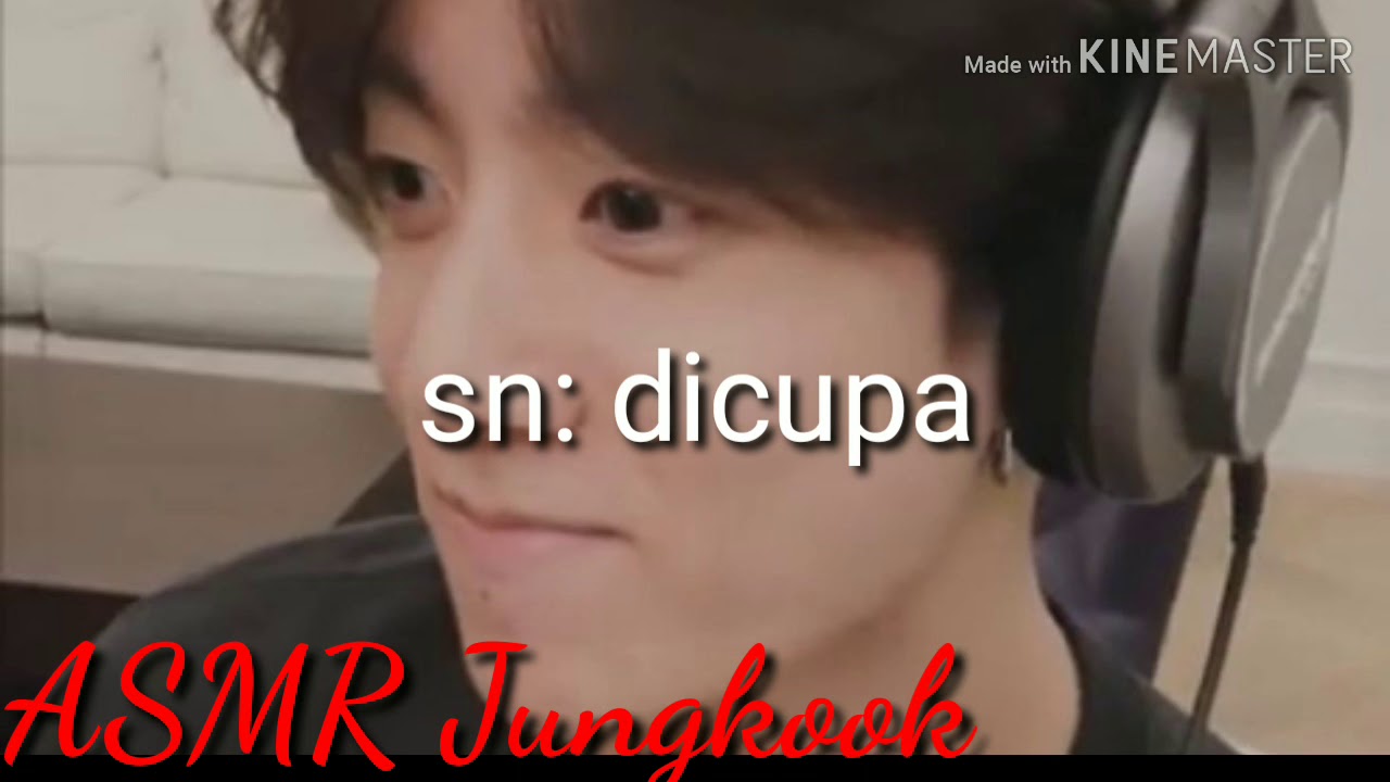 Asmr jungkook irritado