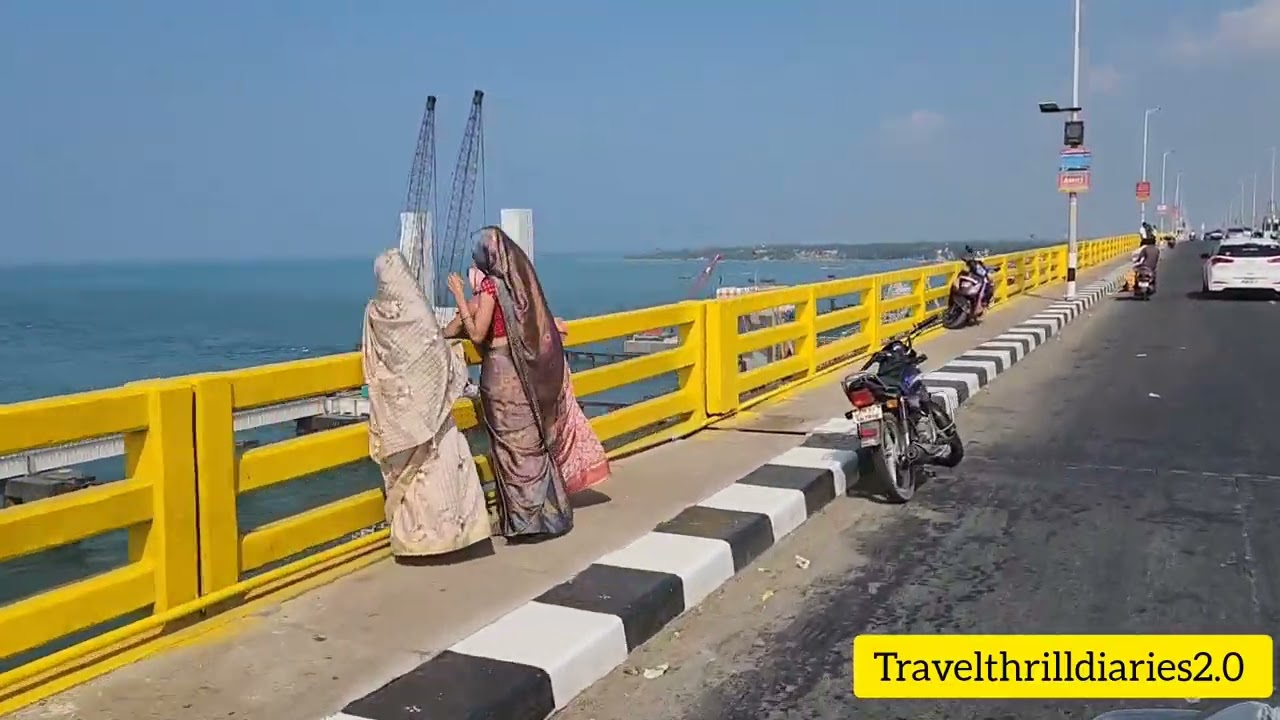 Pamban Bridge,Rameshwaram IRameshwaram lKerala l Tamil Nadu l@Vasu_Dalal