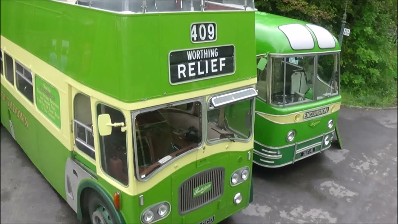 Amberley Museum Autumn Bus Show Imagery Picture Views 2024