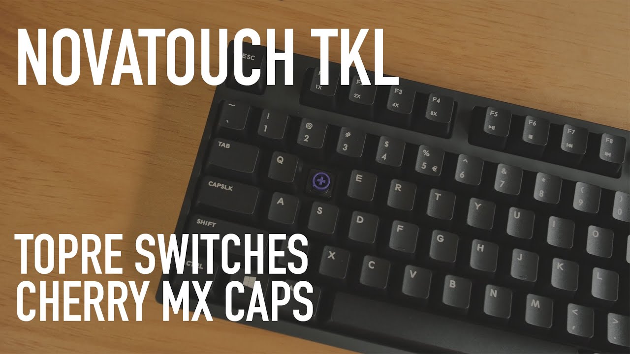 Cooler Master NovaTouch TKL: Topre Switches & Cherry MX Keycaps